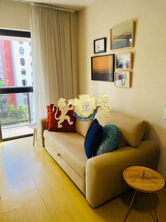 Apartamento de 1 dormitório mobiliado para alugar - Olympic Jardins