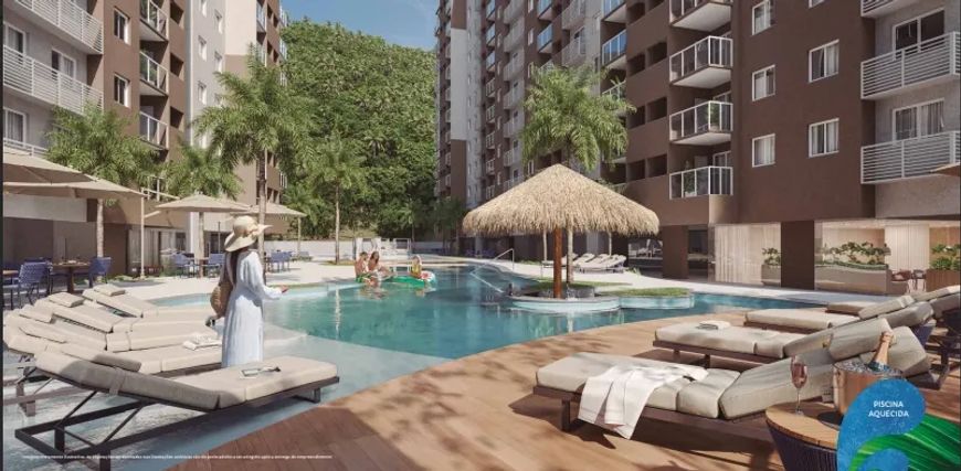 Apartamento com 75,90m², de 3 quartos, sendo 1 suíte e vaga em Maria Paula - São Gonçalo - RJ