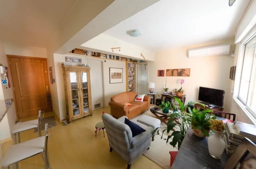 Apartamento em Petrópolis com 55 m² , 1 quarto(s) , 1 vaga(s).