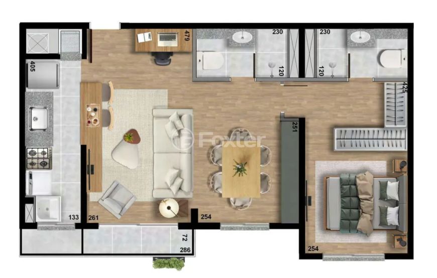 Apartamento à venda Rua Monsenhor Antonio Guilherme Grings, Sarandi - Porto Alegre