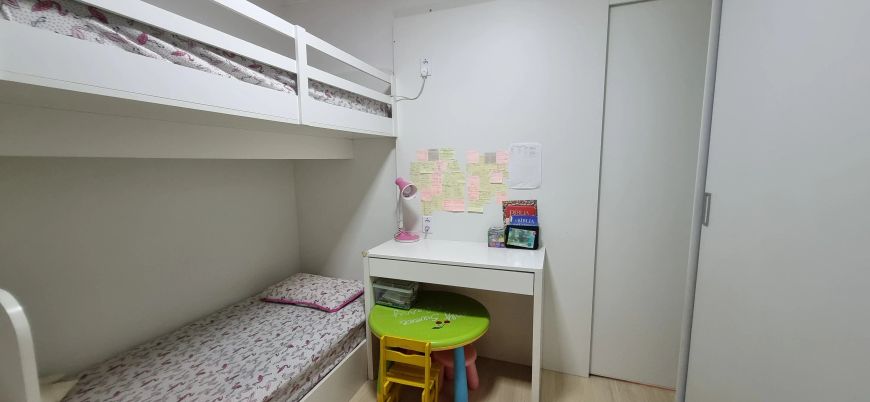 Apartamento para venda possui 50 metros quadrados com 2 quartos