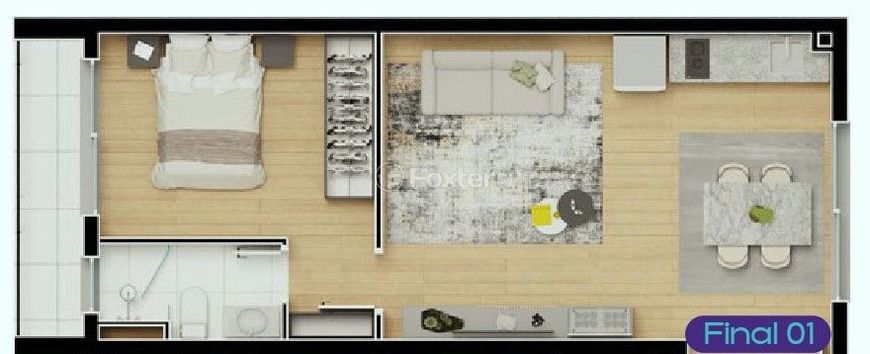 Apartamento à venda Rua Garibaldi, Bom Fim - Porto Alegre