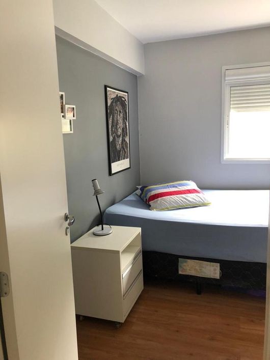 Apartamento novo, com 2 dormitórios, living 2 ambientes, cozinha americana com churrasqueira