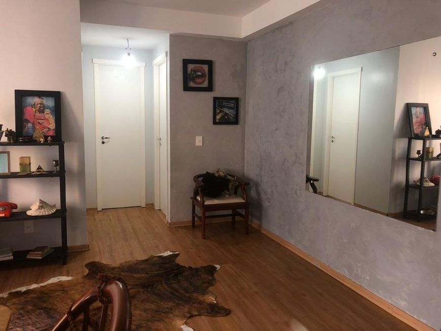 Apartamento novo, com 2 dormitórios, living 2 ambientes, cozinha americana com churrasqueira