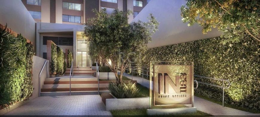 Sala de 37,56 M² , 1 vaga de garagem rotativa no IN 1183, um empreendimento com salas comerciais de