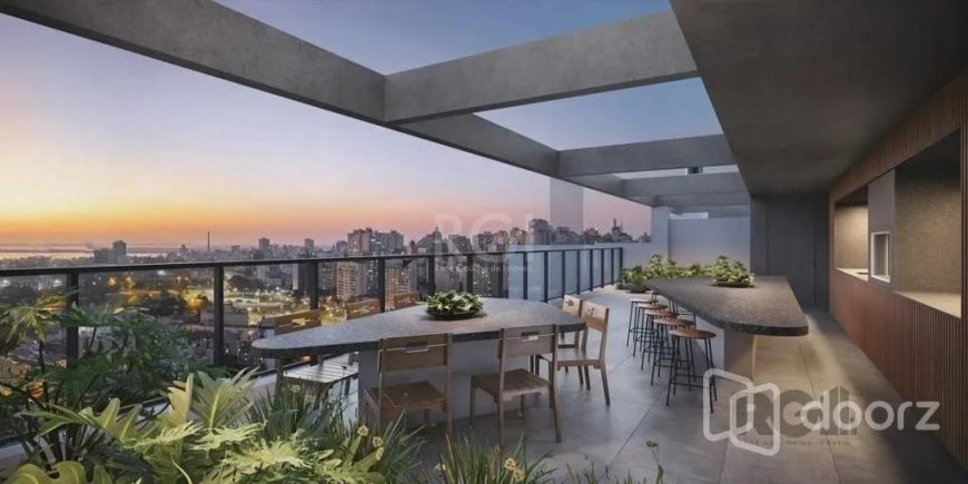 Apartamento em Menino Deus com 98 m² , 3 quarto(s) , 1 suíte(s) , 2 vaga(s).
