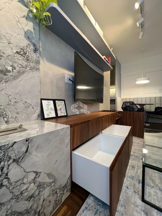 Apartamento 59m² , 2 dormitórios, 1 vaga coberta , Menino Deus