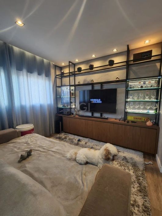 Apartamento Loft finamente decorado , quarto, sala ,cozinha ,permanecem todos os móveis a execeção T