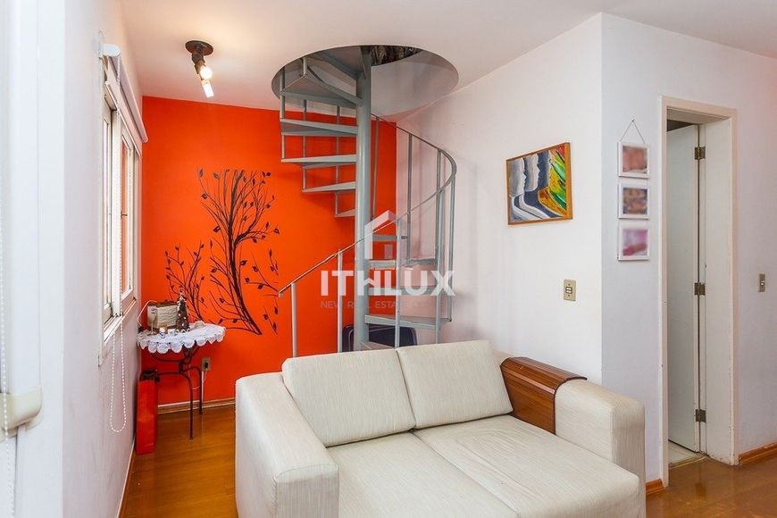 Ótima Cobertura Duplex, 96 M², Venda, Semi Mobiliada, 1 Dormitório, Centro Histórico, Gasômetro, POA