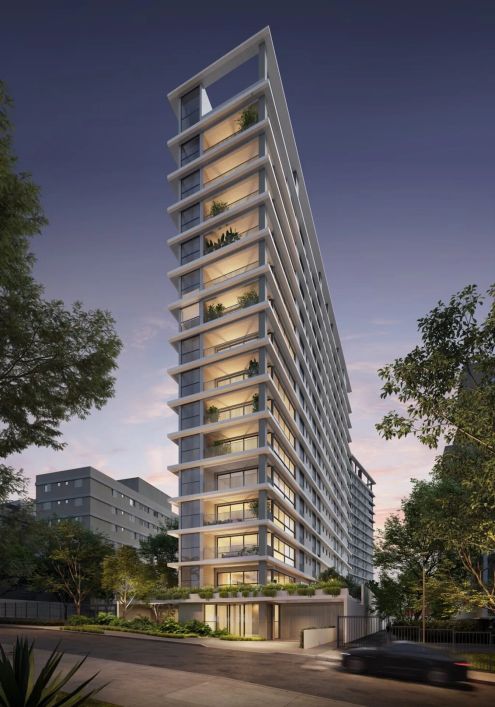 Design atemporal, paisagismo fluído, arquitetura pura e elegante. Harmonia perfeita entre detalhes q