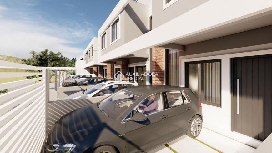 Casa em construção com 2 dormitórios no bairro Aberta dos Morros