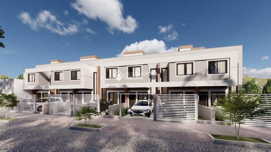 Casa em construção com 2 dormitórios no bairro Aberta dos Morros