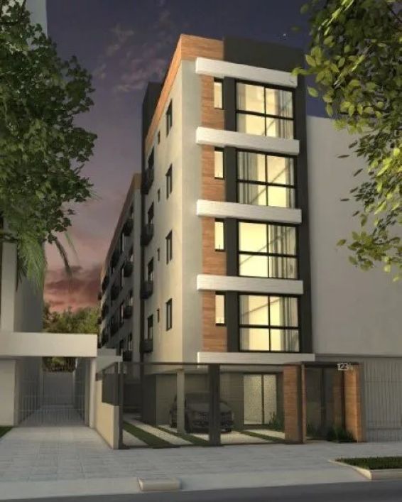 Apartamento à venda no Bom Fim com 1 dormitório e 38m² de área útil.