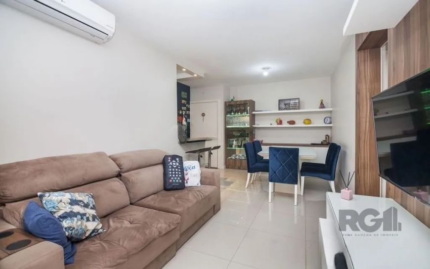 Ótimo apartamento de 2 dormitórios com sala de estar, living 2 ambientes, cozinha, área de serviço s