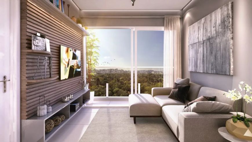 Apartamento à venda no bairro Farroupilha com 65 m² e 2 dormitórios/quartos.