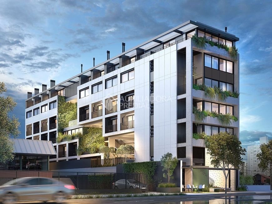 COBERTURA DUPLEX DE 01 DORM. COM VAGA COBERTA E VISTA PARA GUAÍBA
