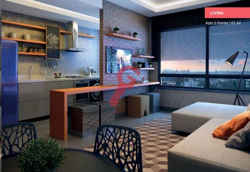 APARTAMENTO com 1 dormitório à venda por R$ 445.128,00 no bairro Farroupilha - PORTO ALEGRE / RS