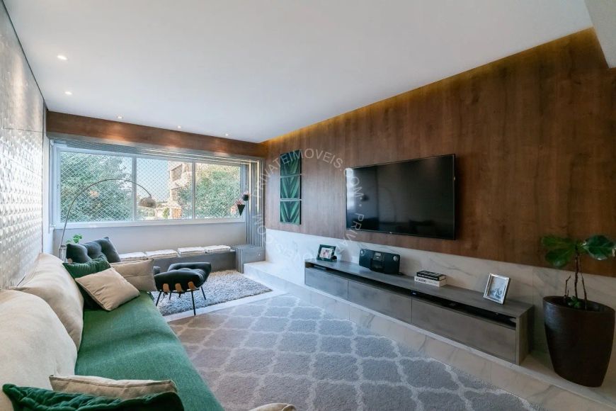 Apartamento para comprar no Chácara das Pedras com 3 suítes