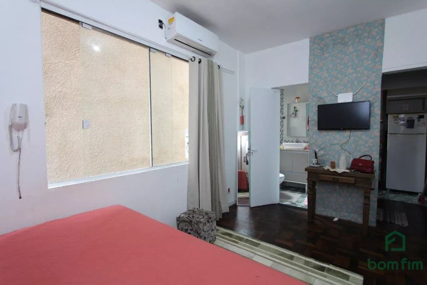 Apto Kitinet mobiliado no Centro Histórico de Porto Alegre - Próximo a Orla do Gasômetro, Casa de Cu