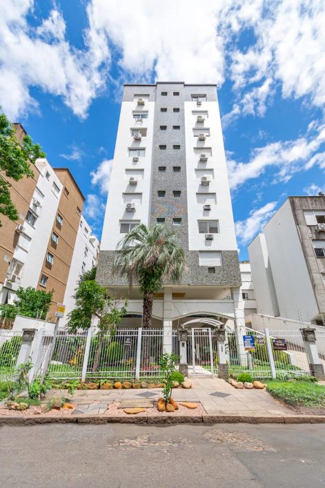 02 Dorm. Menino Deus. André Belo Imóveis vende apartamento de 73m².