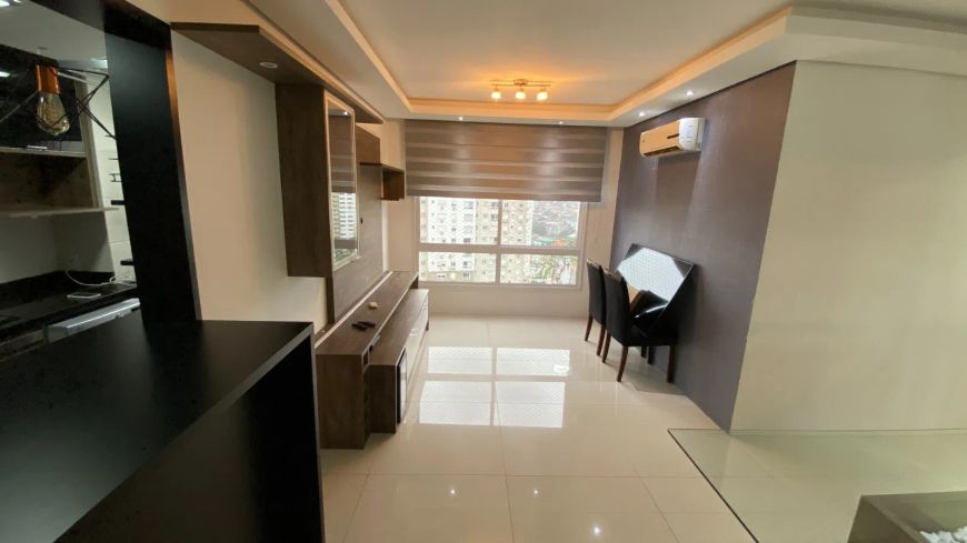 Apartamento MOBLIADO 2 quartos (1 suíte), churrasqueira, vaga e infra estrutura completa.