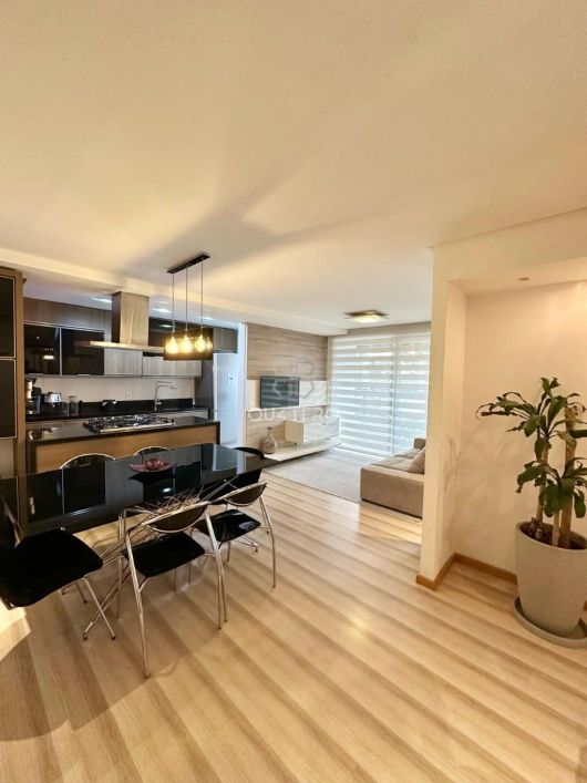 Apartamento semi mobiliado frente Norte no Vinhedos