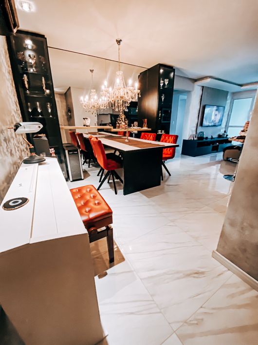 Apartamento para venda tem 90 metros quadrados com 2 quartos