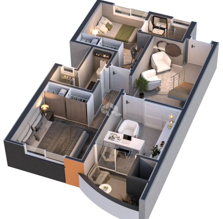 Apartamento em Cinqüentenário
