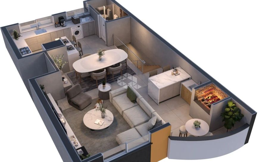 Apartamento em Cinqüentenário