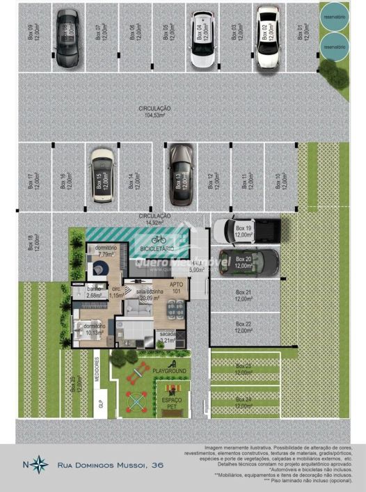 Apartamento no Cidade Nova