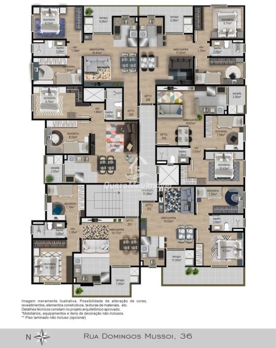 Apartamento no Cidade Nova