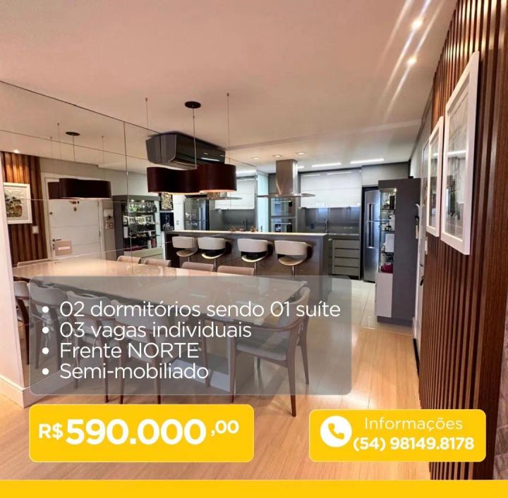 LINDO APARTAMENTO NO COLINA SORRISO