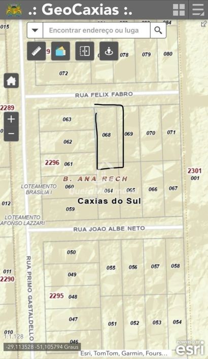 Terreno plano em Ana Rech