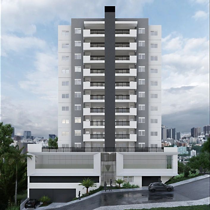 Excelentes apartamentos em construção no Bairro Jardim Itália! Conta com 02 dormitórios (sendo 01 su