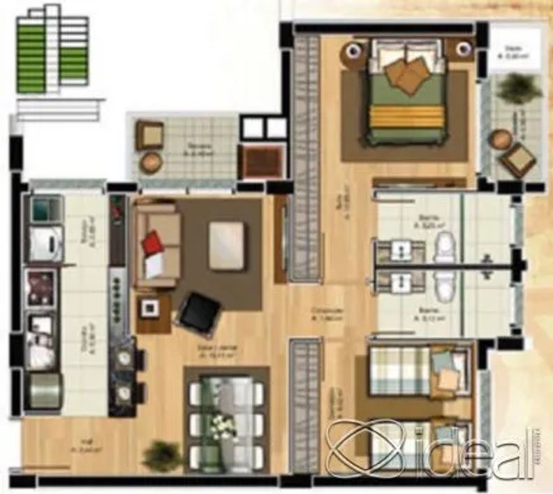 Apartamento em Panazzolo