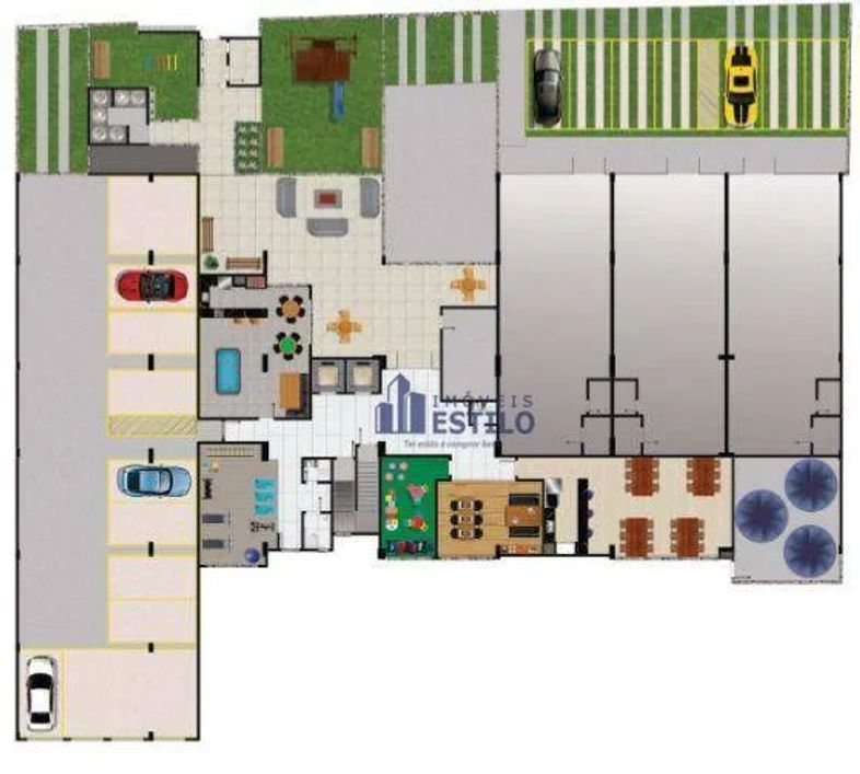 Apartamento com 3 dormitórios à venda, 73 m² por R$ 550.000,00 - Nossa Senhora da Saúde - Caxias do