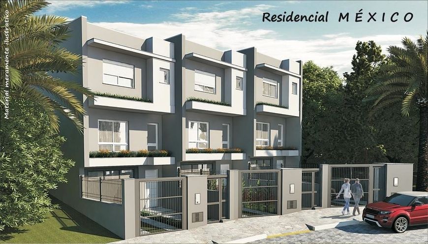 Sobrado para venda possui 154 metros quadrados com 3 quartos em Jardim América - Caxias do Sul - RS