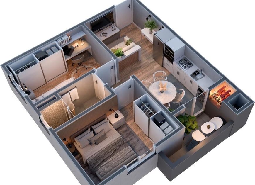 Venda de Apartamento em Caxias do Sul-RS, bairro Desvio Rizzo