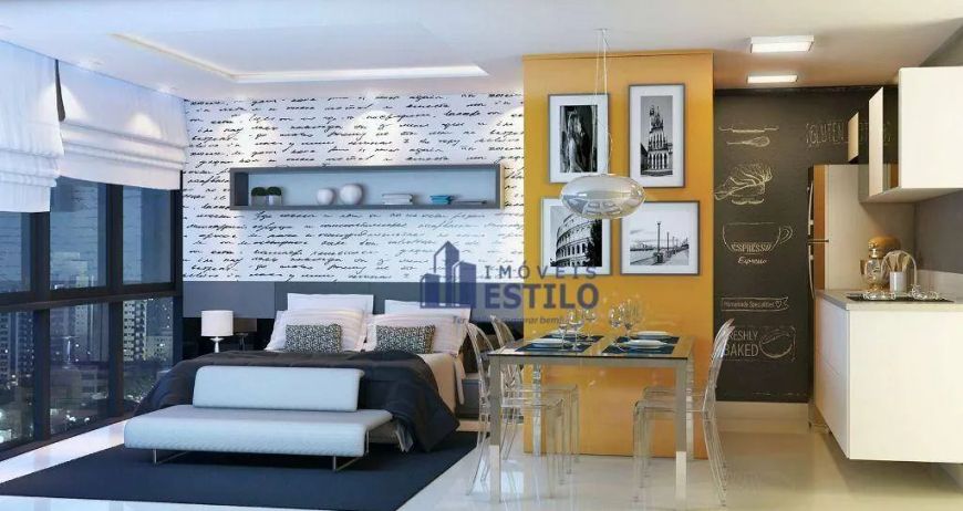 Apartamento com 1 dormitório à venda, 33 m² por R$ 350.002,46 - São Pelegrino - Caxias do Sul/RS