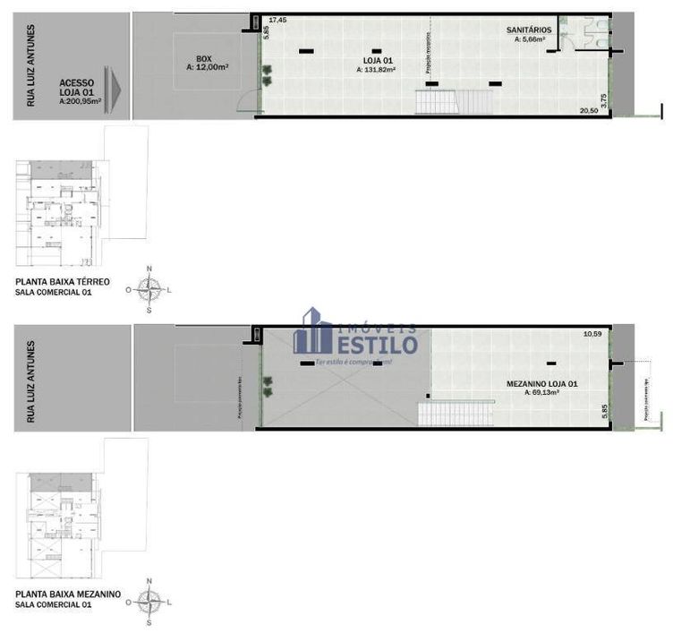 Loja à venda, 200 m² por R$ 1.213.092,00 - Panazzolo - Caxias do Sul/RS