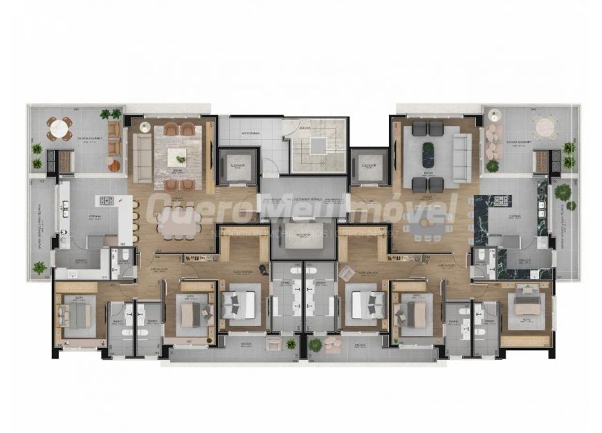 Apartamento 3 dormitórios em Lourdes