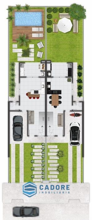 Casa com três quartos, Bela Vista
