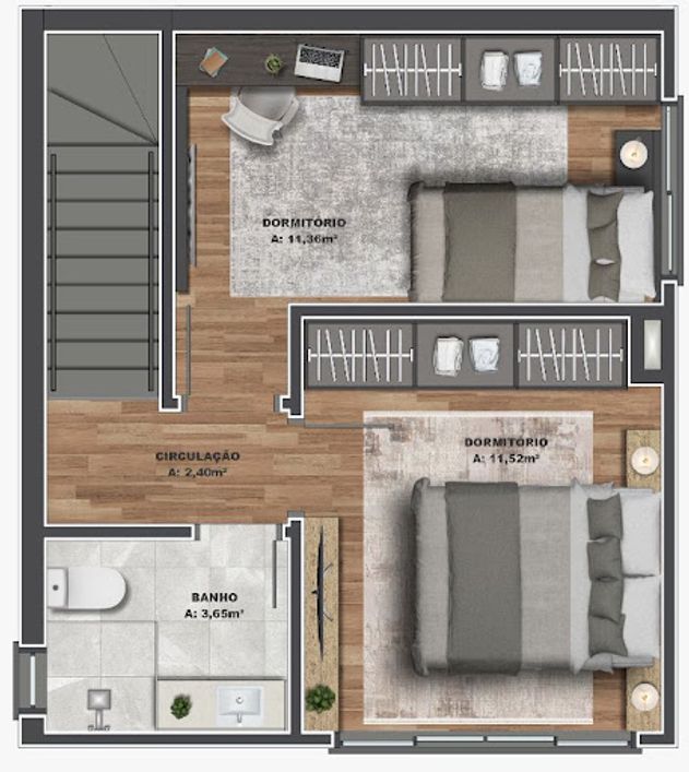Sobrado à venda, 114 m² por R$ 640.000,00 - Bela Vista - Caxias do Sul/RS