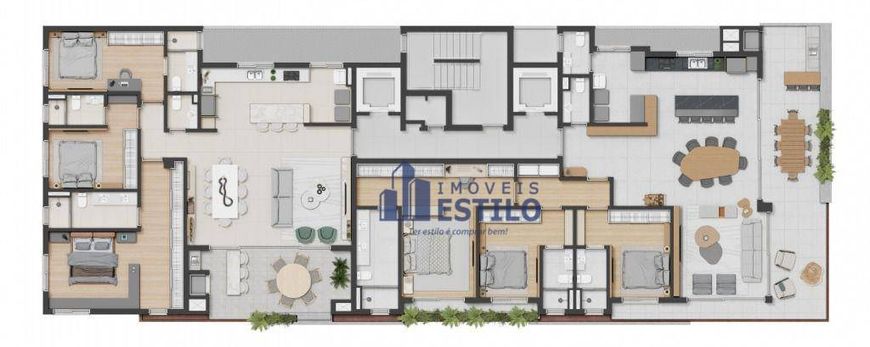 Apartamento com 3 dormitórios à venda, 171 m² por R$ 2.349.000,00 - Exposição - Caxias do Sul/RS