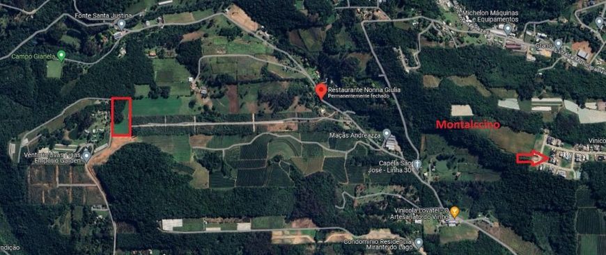 Terreno à venda, 21 m² por R$ 1.200.000,00 - Monte Bérico - Caxias do Sul/RS