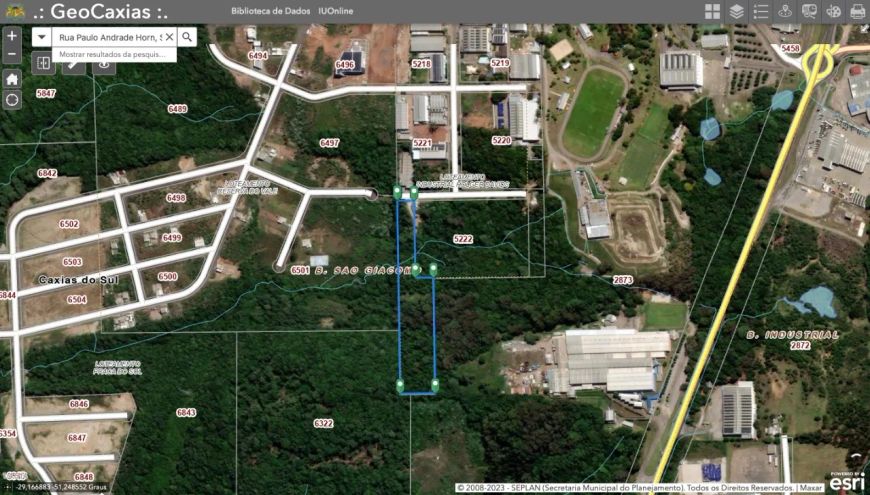 Área Industrial no São Giacomo