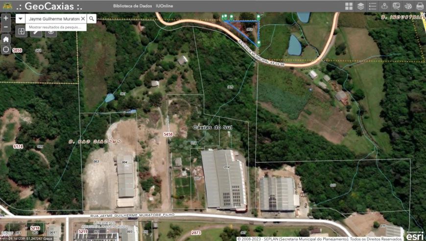 Área Industrial no São Giacomo