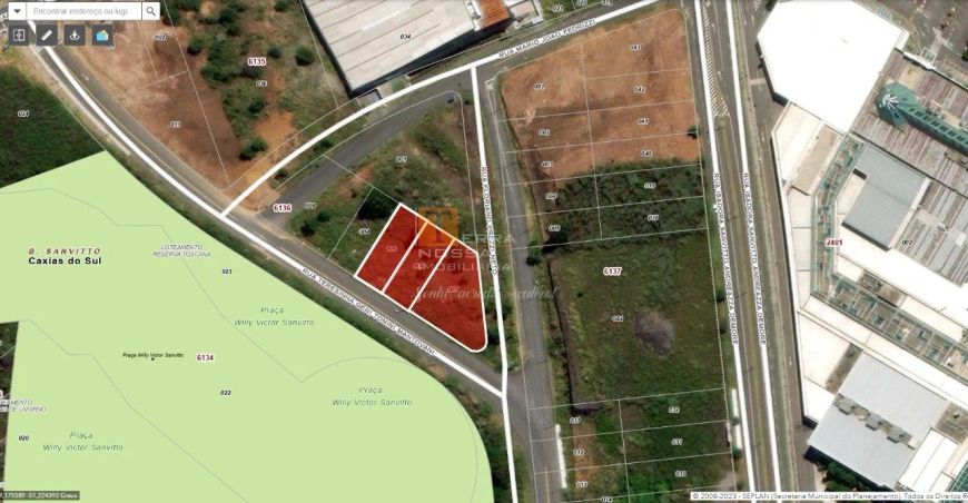 Terreno 2.321,34m² à venda, Sanvitto, em Caxias do Sul- RS