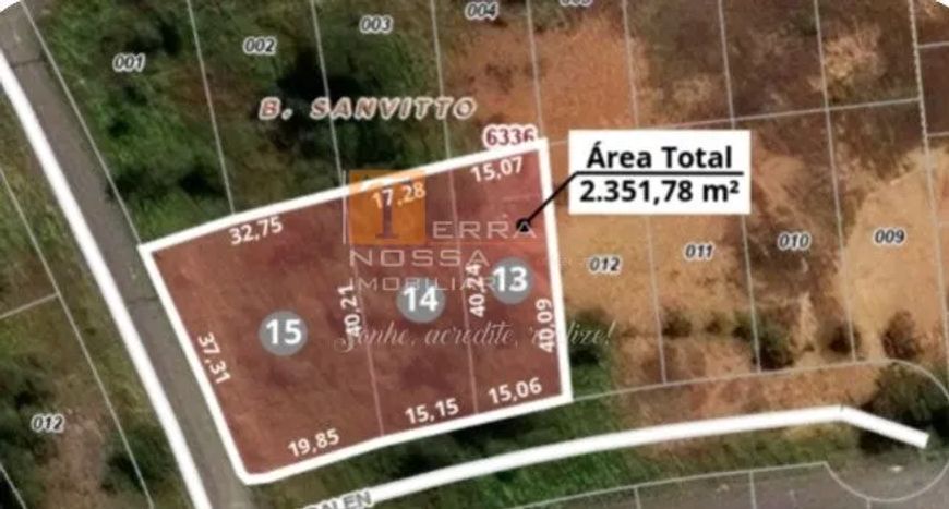 Terreno 2.351,78m² à venda, Sanvitto, Caxias do Sul- RS