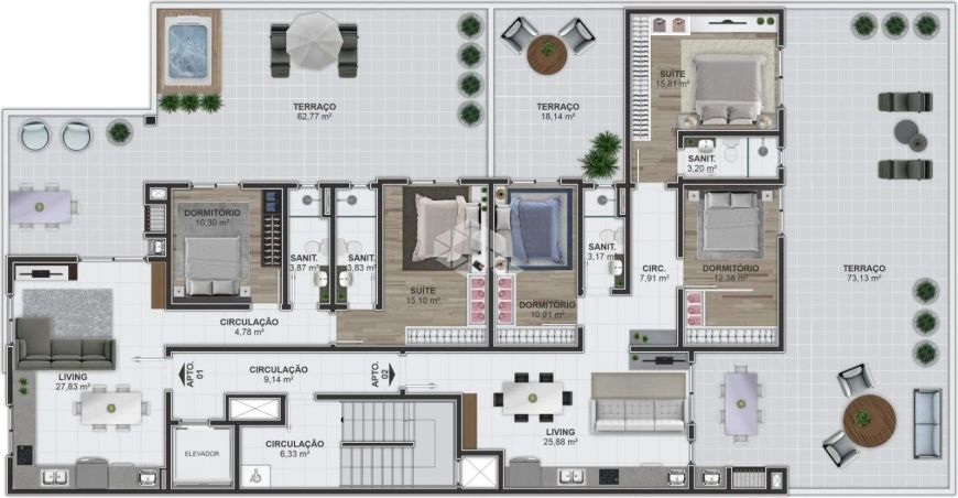 Apartamento em Sao Leopoldo